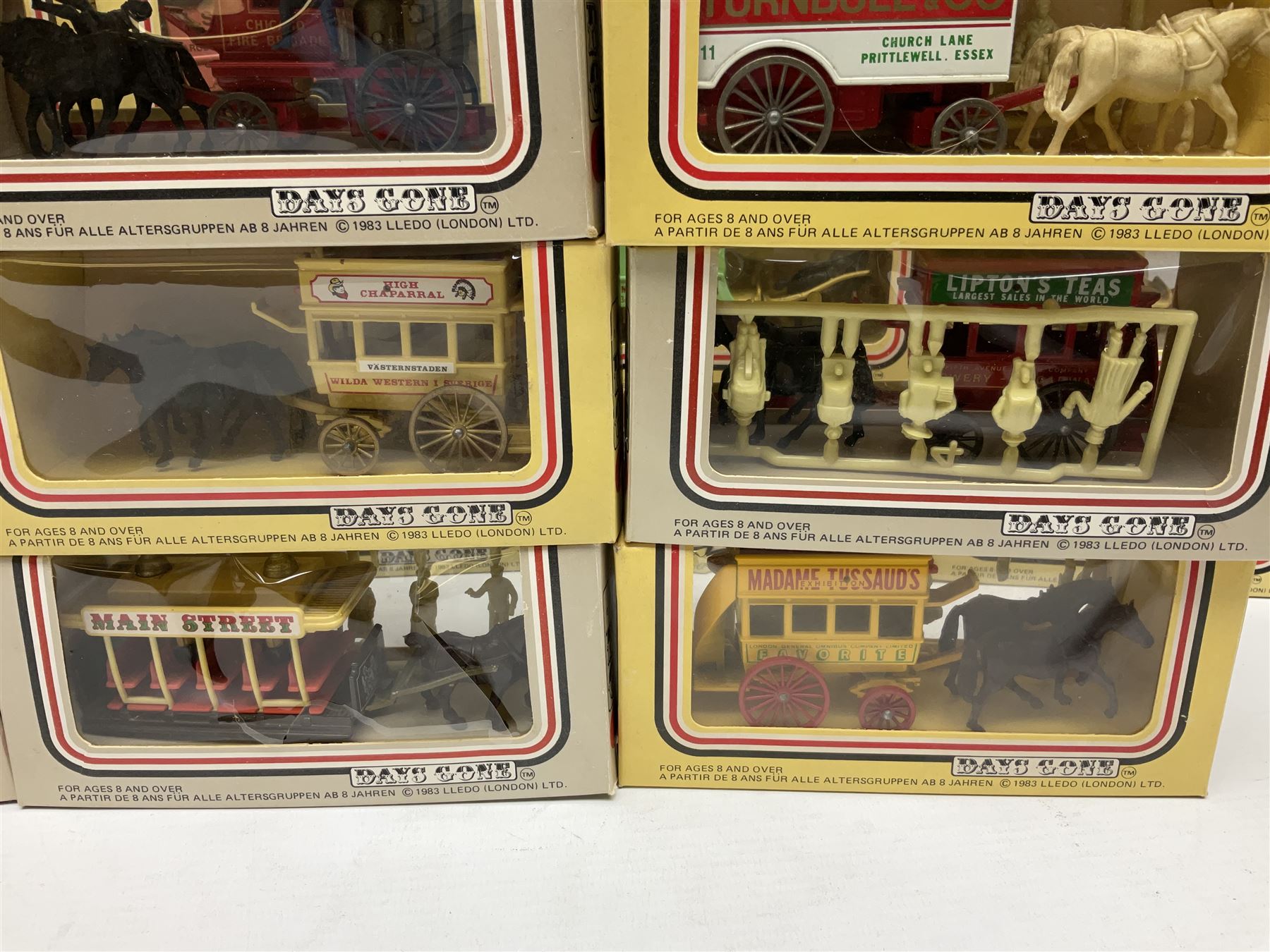 Fifty-two 1980's Days Gone/ Lledo die-cast models including Horse and Carts - Image 8 of 14