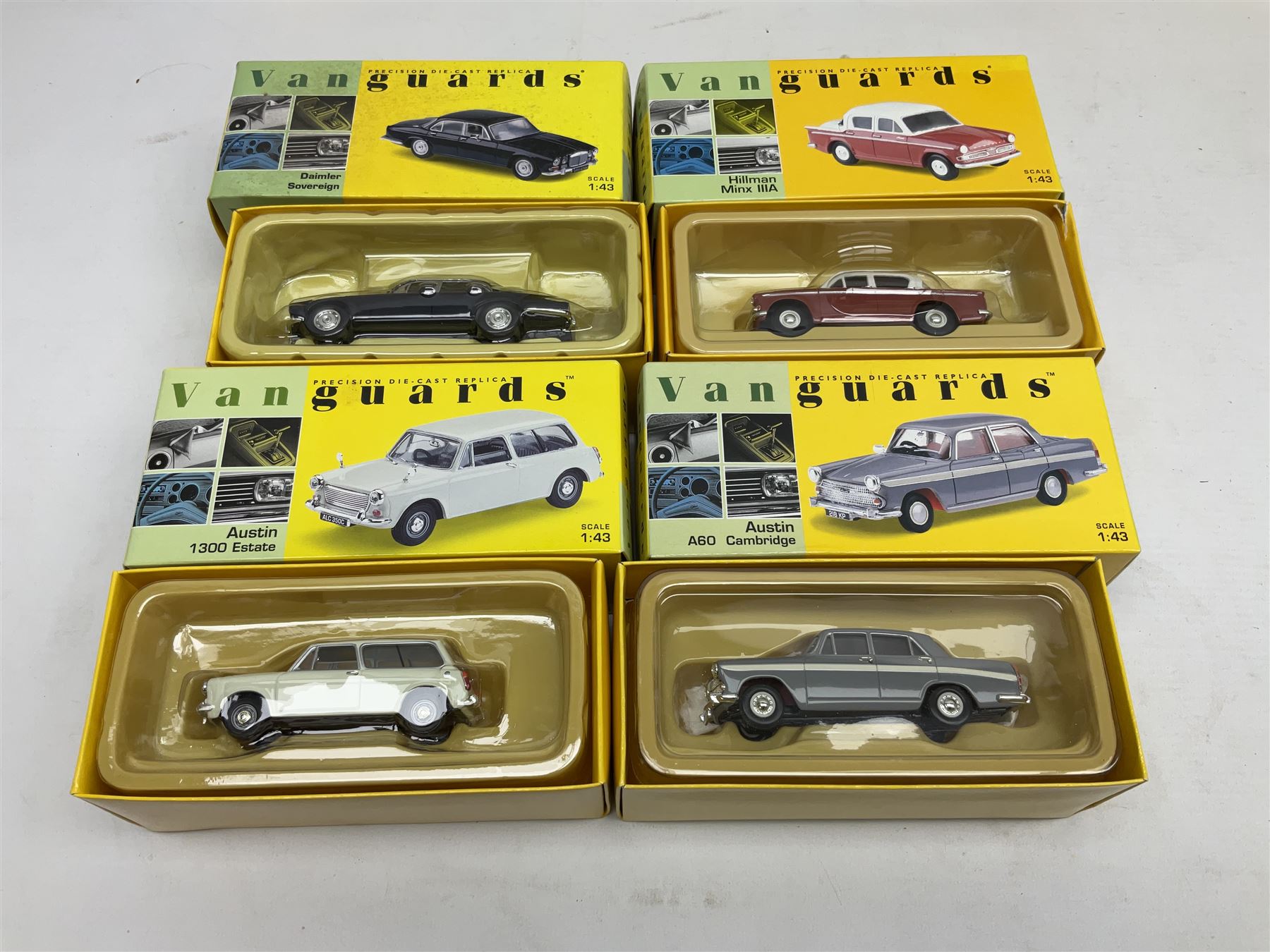 Twenty-five Lledo Vanguards 1:43 scale Limited Edition die-cast models including Ford Popular Saloon - Image 5 of 8