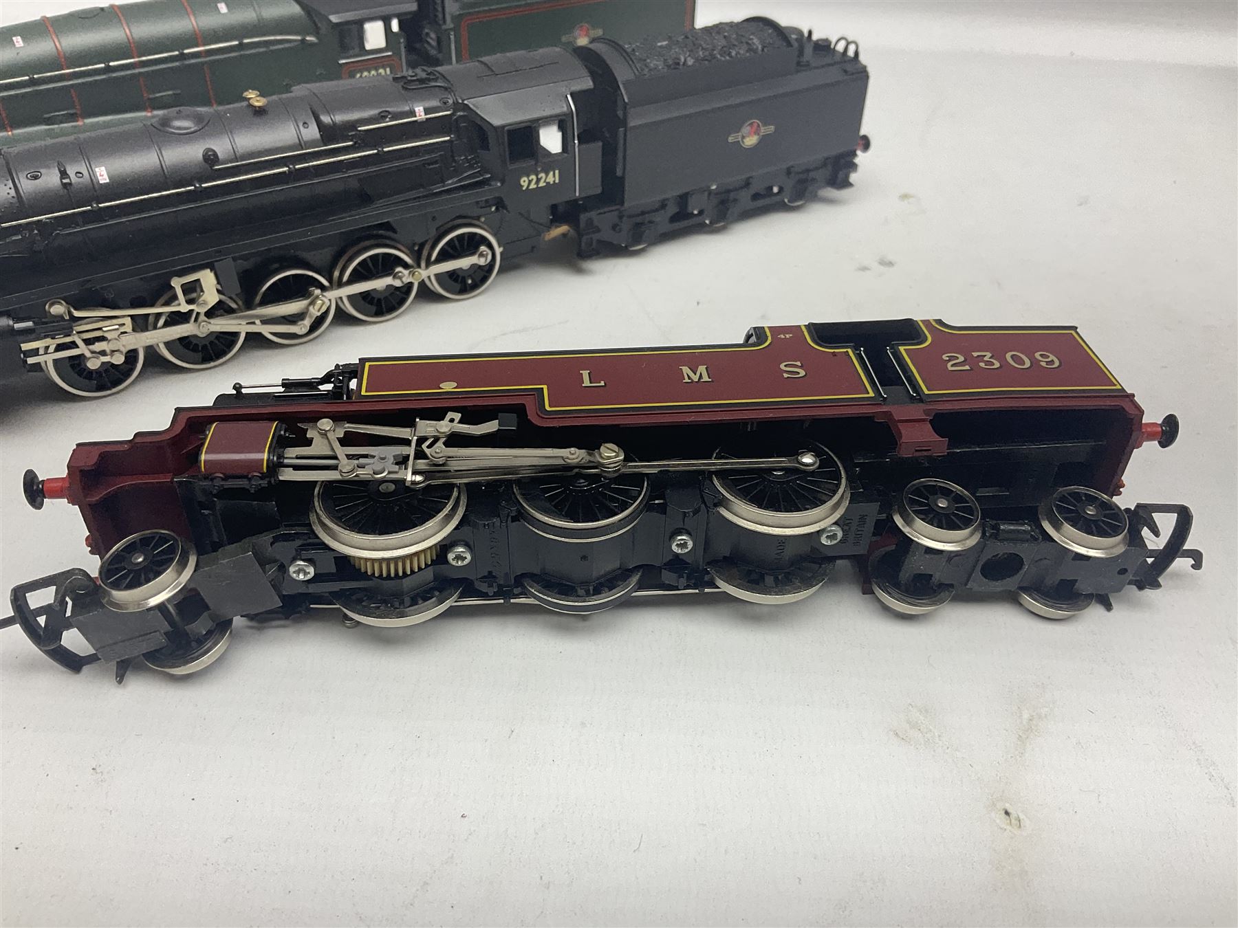 Hornby '00' gauge - Class A4 4-6-2 locomotive 'Wild Swan' No.60021; Class 9F 2-10-0 locomotive No.92 - Image 6 of 7