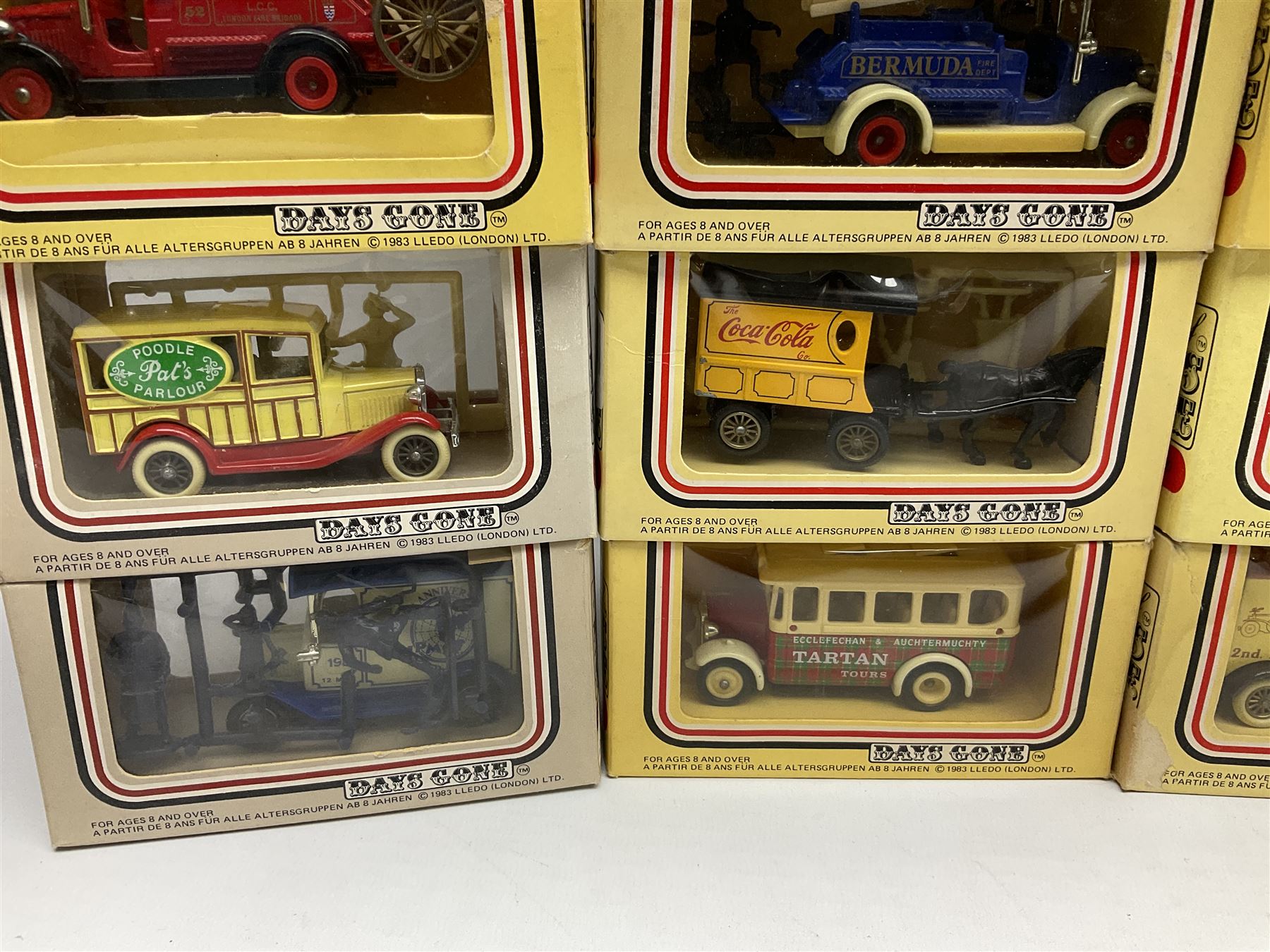 Fifty-two 1980's Days Gone/ Lledo die-cast models including Horse and Carts - Image 10 of 14