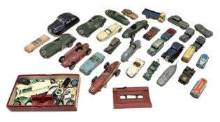 Various Makers - fourteen unboxed and playworn die-cast models including Wee-Kin Sunbeam Talbot