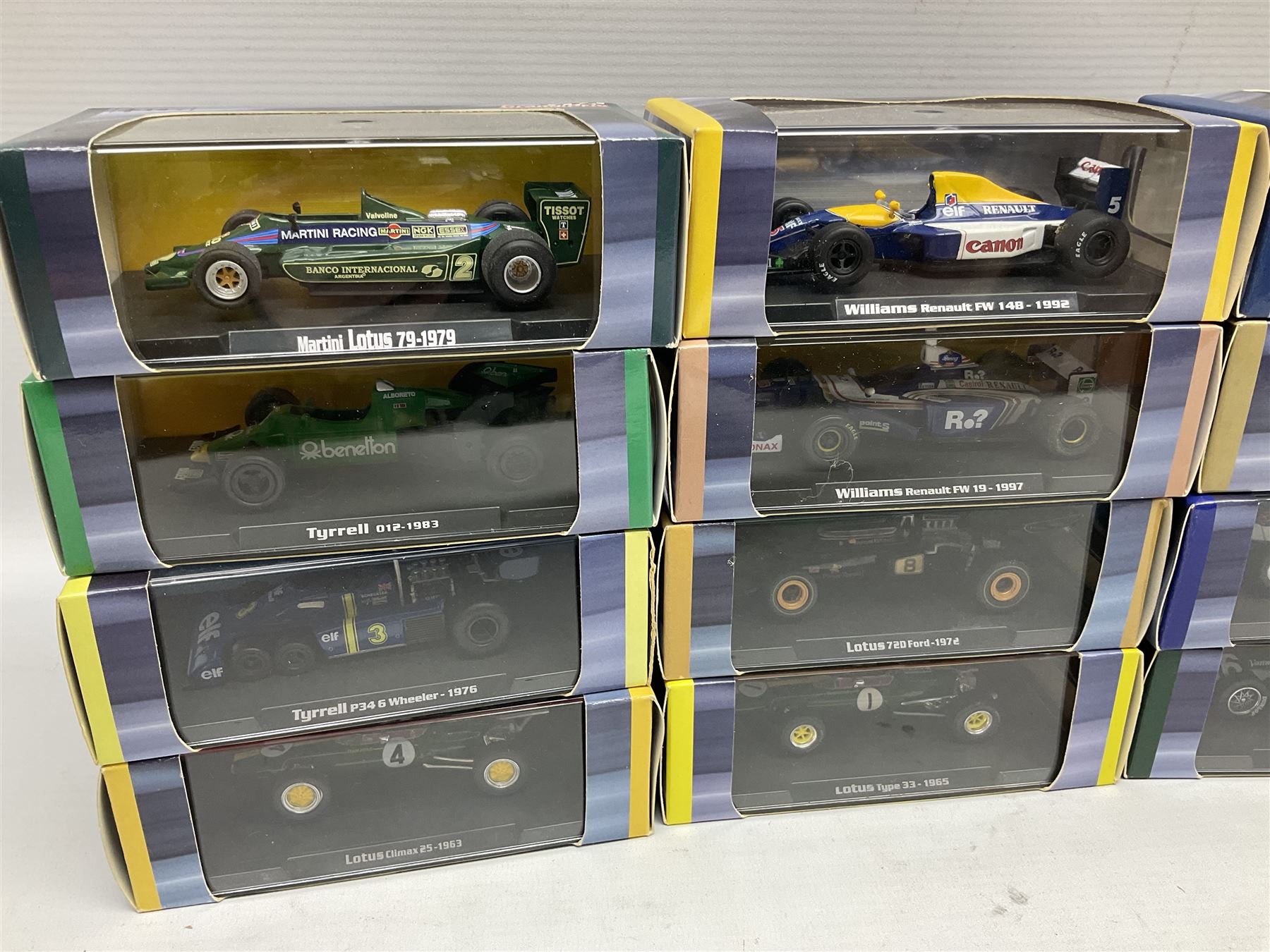 Thirty-one Atlas Editions Grand Prix Legends of Formula 1 series die-cast models - Image 8 of 9