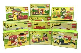 Lego Fabuland - twelve 1980s sets nos.3641