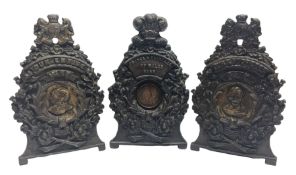 Two early 20th century cast-iron money banks - 'Our Kitchener Bank' c1914 H17cm and 'Our Empire Bank
