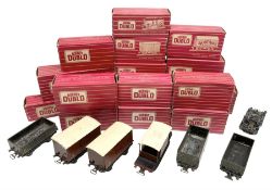 Hornby Dublo - sixteen wagons comprising 4300