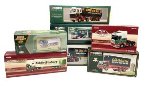 Corgi Eddie Stobart - four Classics lorries; 18801 Bedford KM