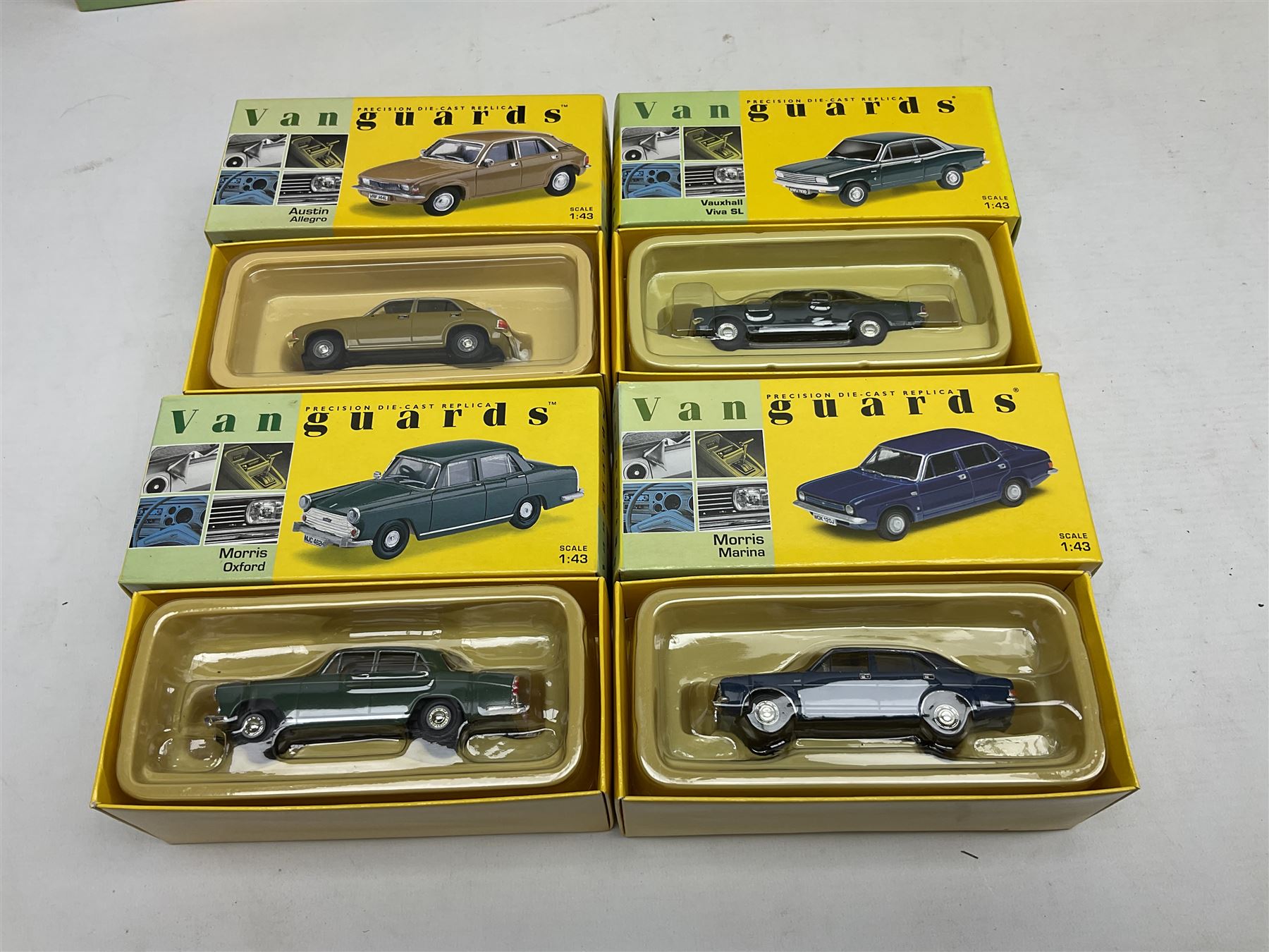 Twenty-five Lledo Vanguards 1:43 scale Limited Edition die-cast models including Ford Popular Saloon - Image 4 of 8