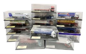 Sixteen limited edition Oxford Haulage Company die-cast models