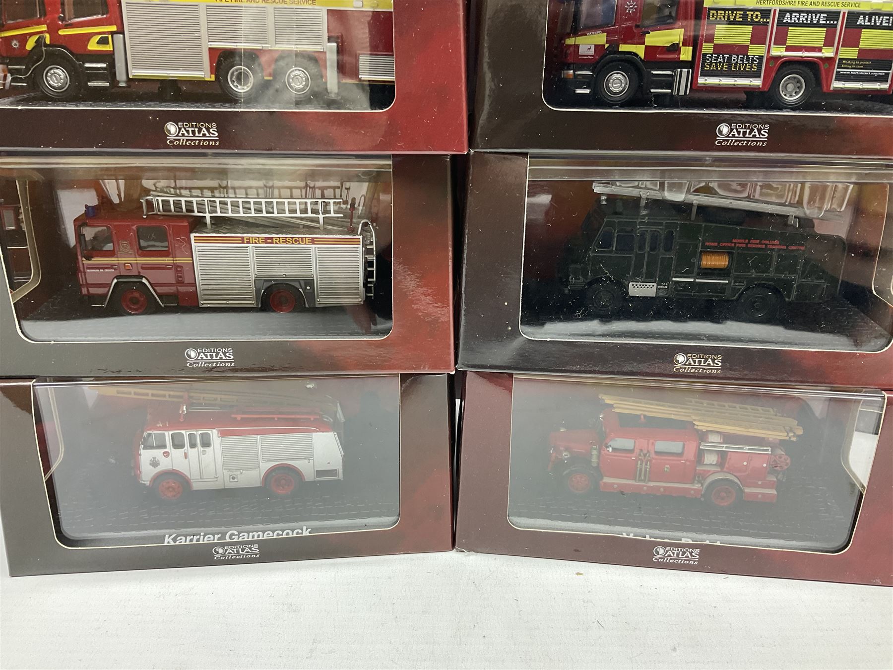 Twenty-six Atlas Editions Classic Fire Engine series die-cast models - Image 5 of 9