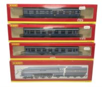 Hornby '00' gauge - LMS Streamlined Coronation Class 4-6-2 locomotive 'Coronation' No.6220; and thre