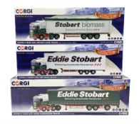 Corgi Eddie Stobart - two special edition Hauliers of Renown; CC13754 Scania R Facelift Box Step Fra