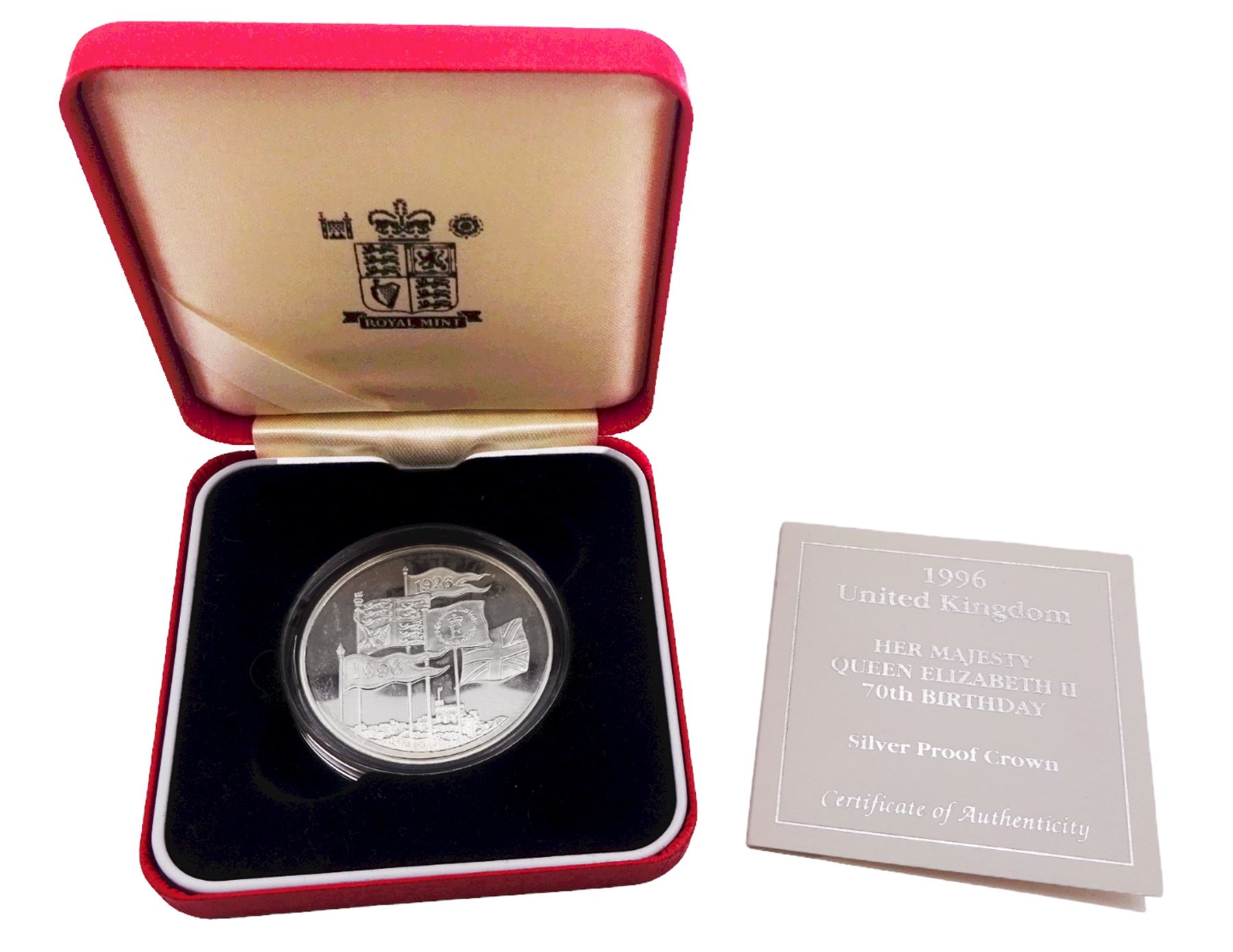 Five The Royal Mint United Kingdom silver proof coins - Image 2 of 6