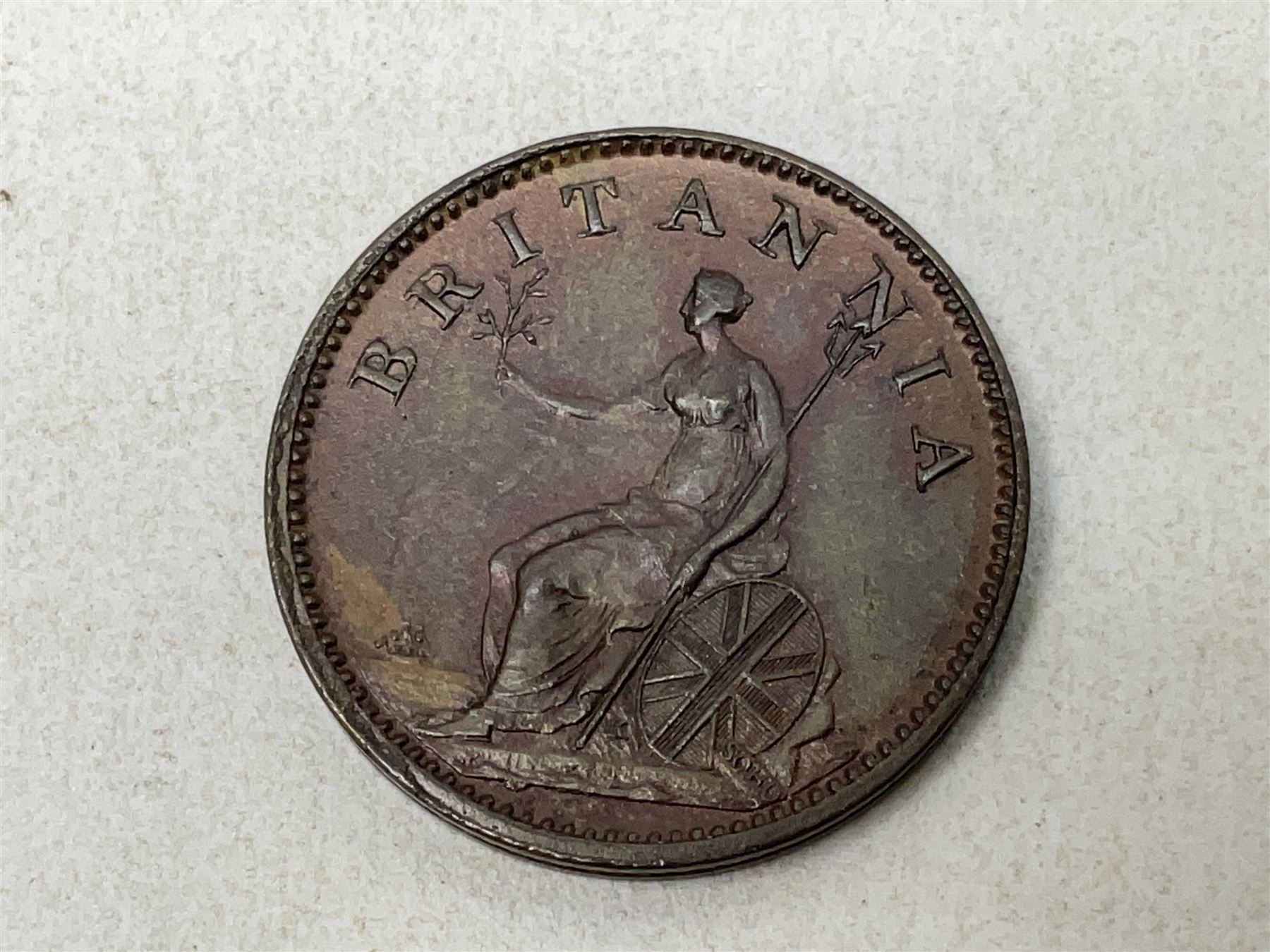 George III 1806 farthing coin - Image 3 of 5