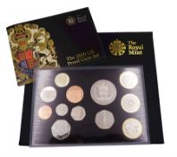 The Royal Mint United Kingdom 2009 proof coin collection