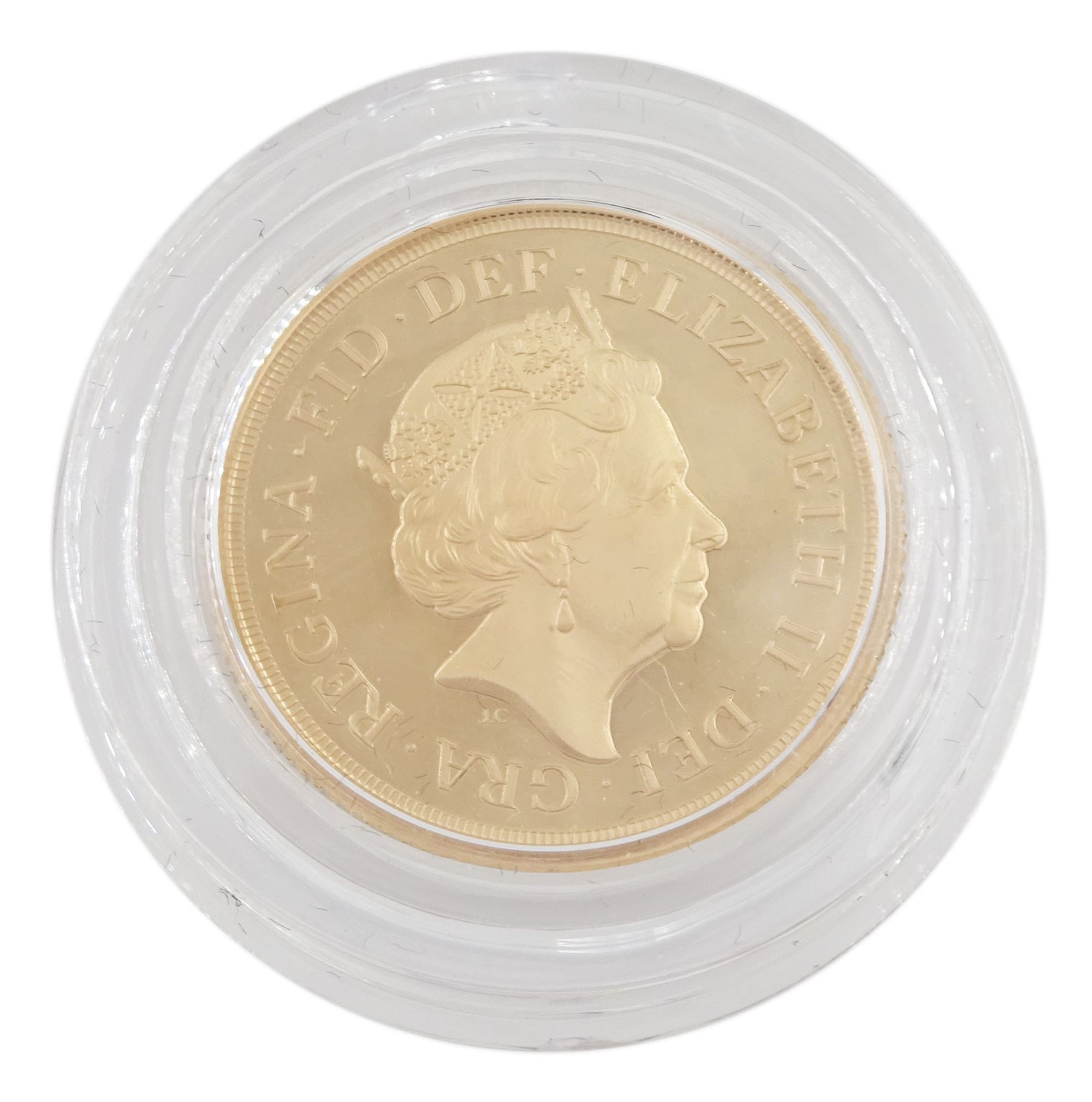 Queen Elizabeth II 2020 gold proof full sovereign coin - Image 3 of 5