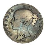 Queen Victoria 1845 crown coin