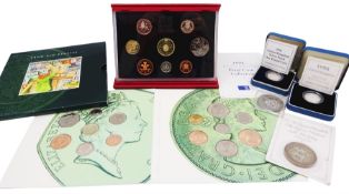 The Royal Mint United Kingdom 1994 proof coin collection