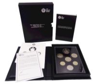 The Royal Mint United Kingdom 2013 proof coin set