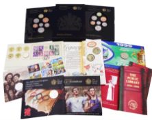 The Royal Mint United Kingdom 2008 brilliant uncirculated coin collection comprising 'Emblems of Bri