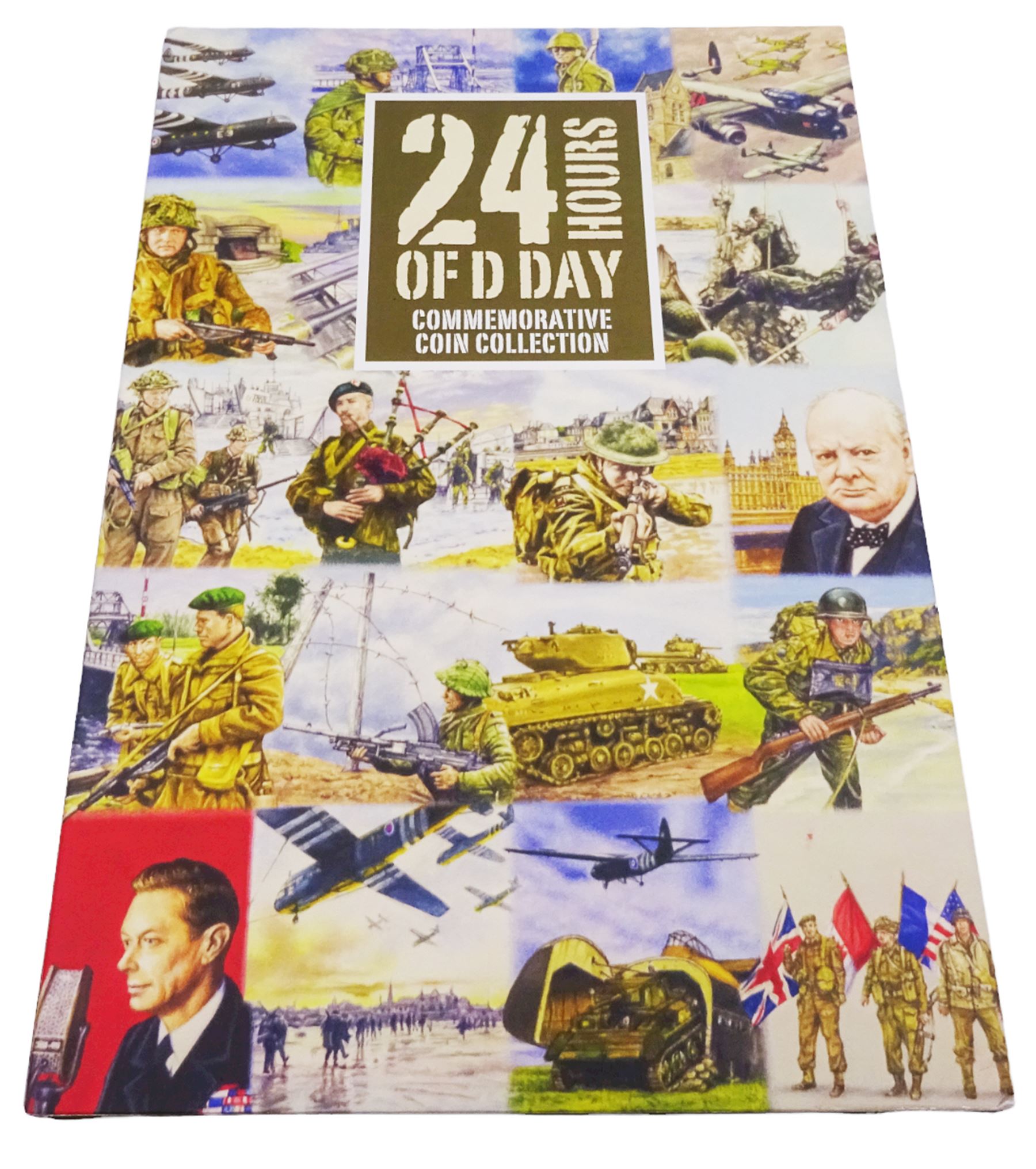 Twenty-four Hours of D-Day commemorative coin collection comprising twenty-four Queen Elizabeth II B - Image 4 of 5