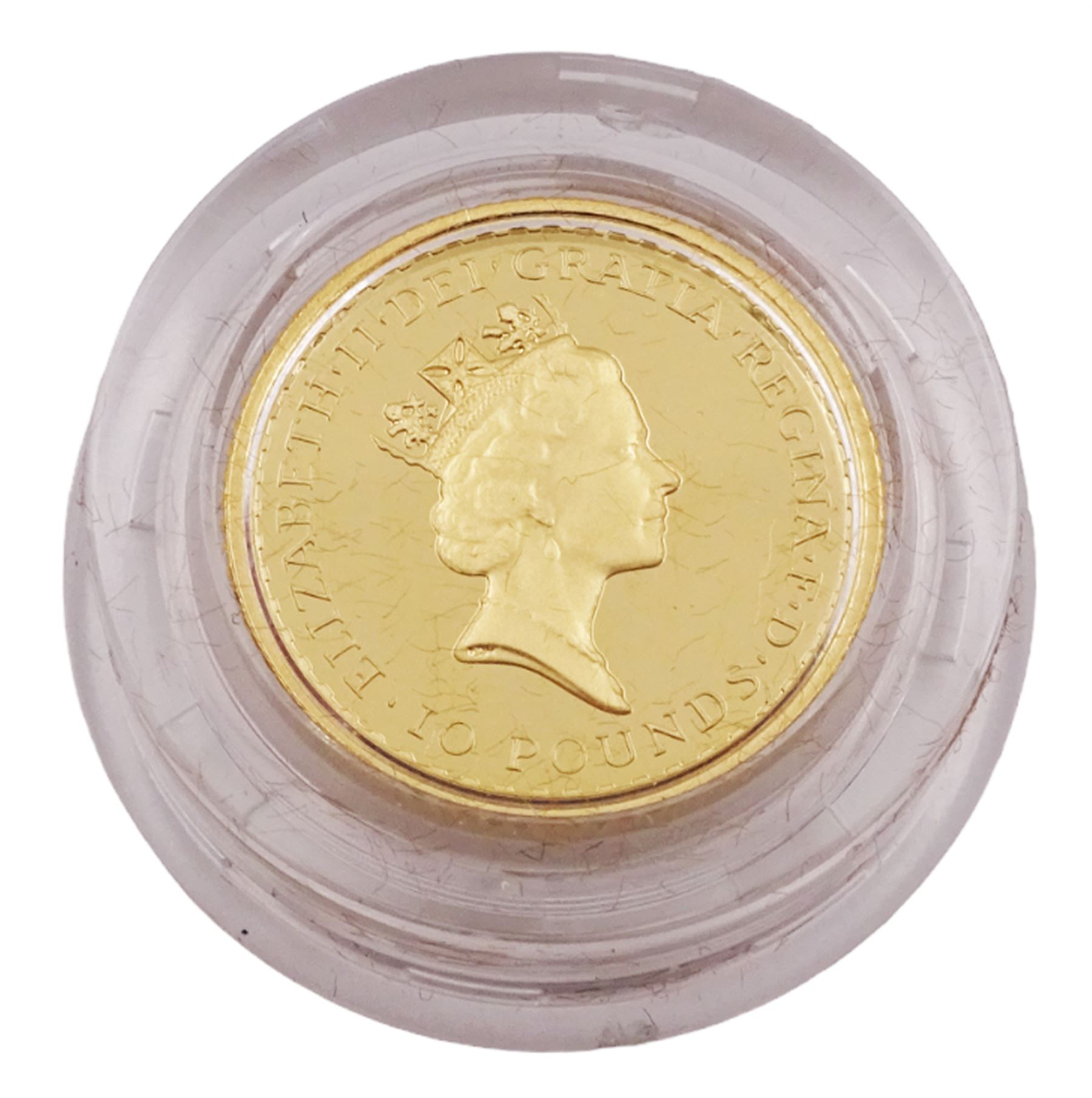 Queen Elizabeth II 1996 gold proof 1/10 ounce Britannia coin - Image 3 of 3