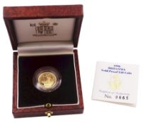 Queen Elizabeth II 1996 gold proof 1/10 ounce Britannia coin