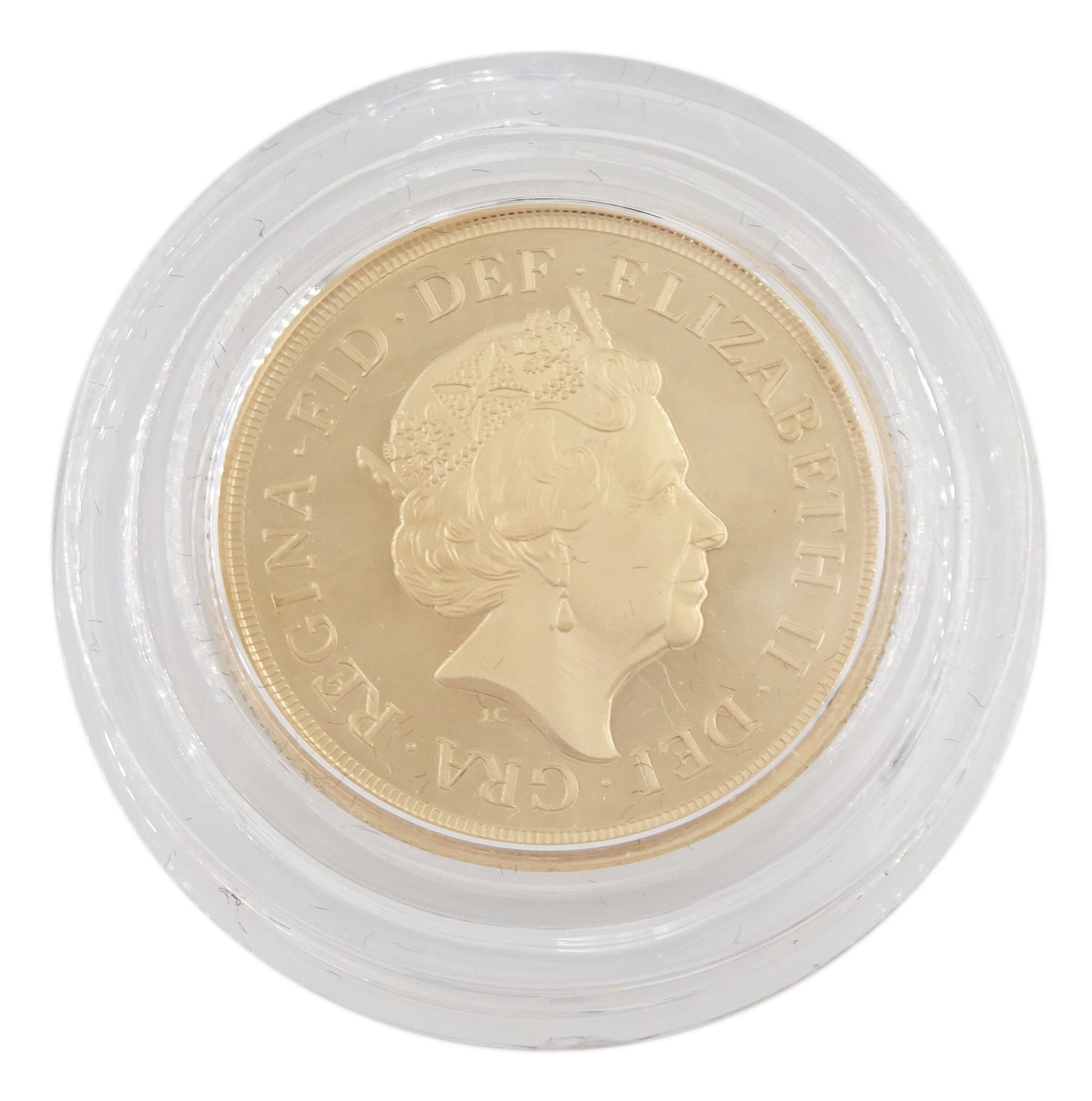 Queen Elizabeth II 2020 gold proof full sovereign coin - Image 5 of 5