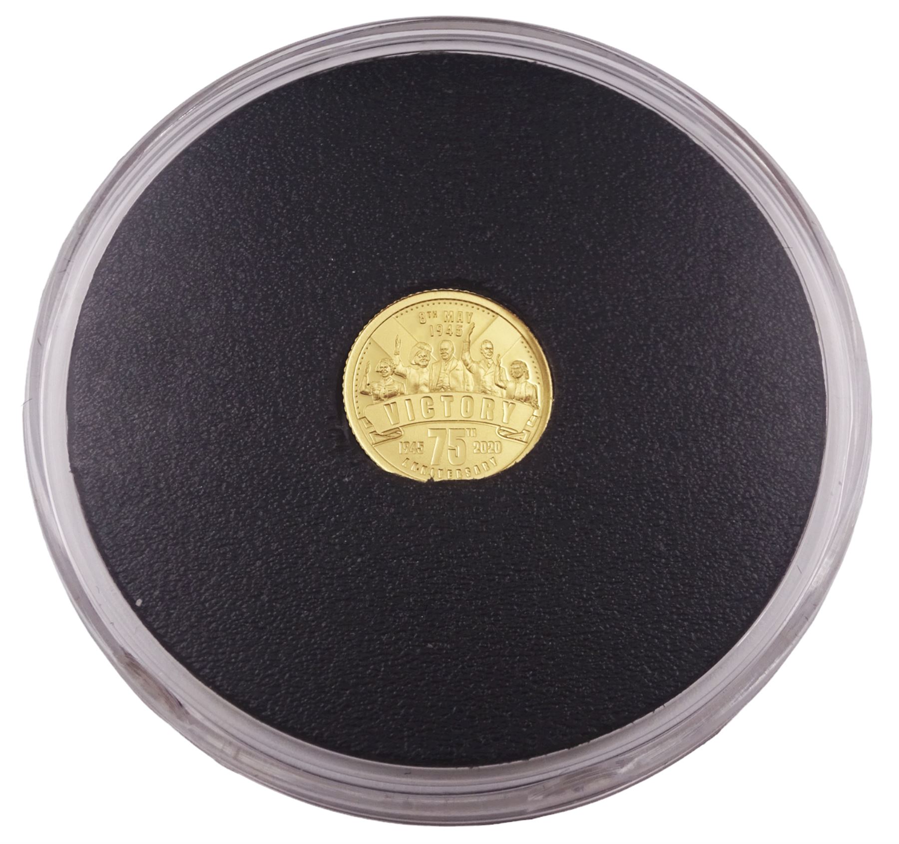 Queen Elizabeth II Soloman Islands 2020 24-carat gold proof ten dollars coin - Image 2 of 3