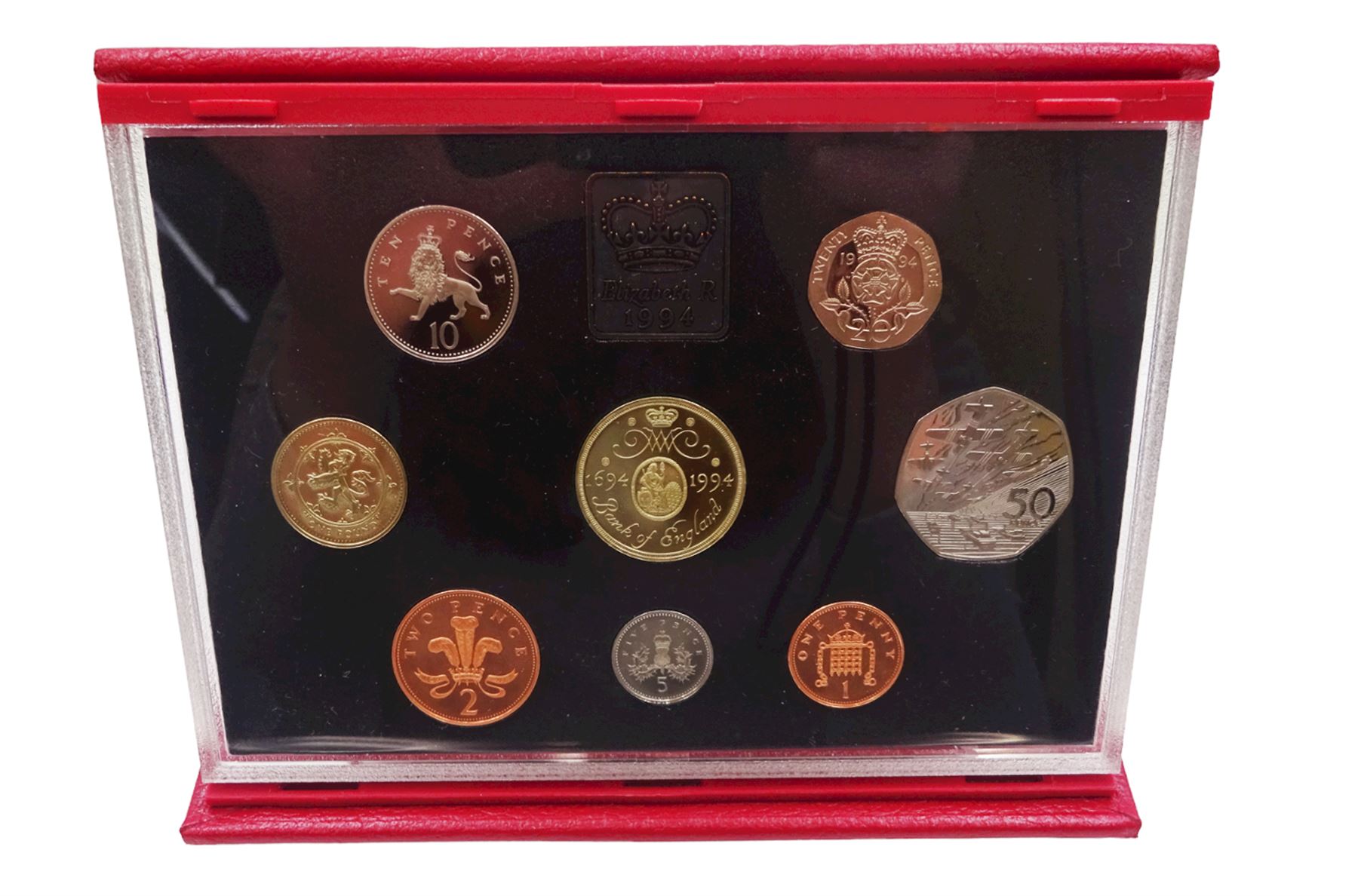 The Royal Mint United Kingdom 1994 proof coin collection - Image 2 of 5