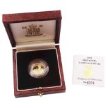 Queen Elizabeth II 1994 gold proof 1/10 ounce Britannia coin