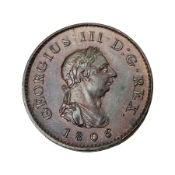 George III 1806 farthing coin