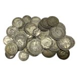 Approximately 270 grams of Great British pre 1920 silver coins