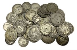 Approximately 270 grams of Great British pre 1920 silver coins