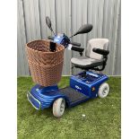 Eden Pathmaster mobility scooter in blue