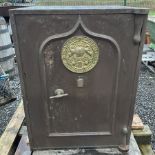 Victorian cast iron safe
