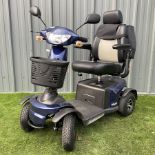 Galaxy II mobility scooter with storage basket