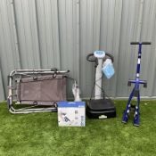 Various home exercise machines