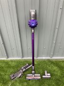 Dyson cordless vacuum cleaner with charging station