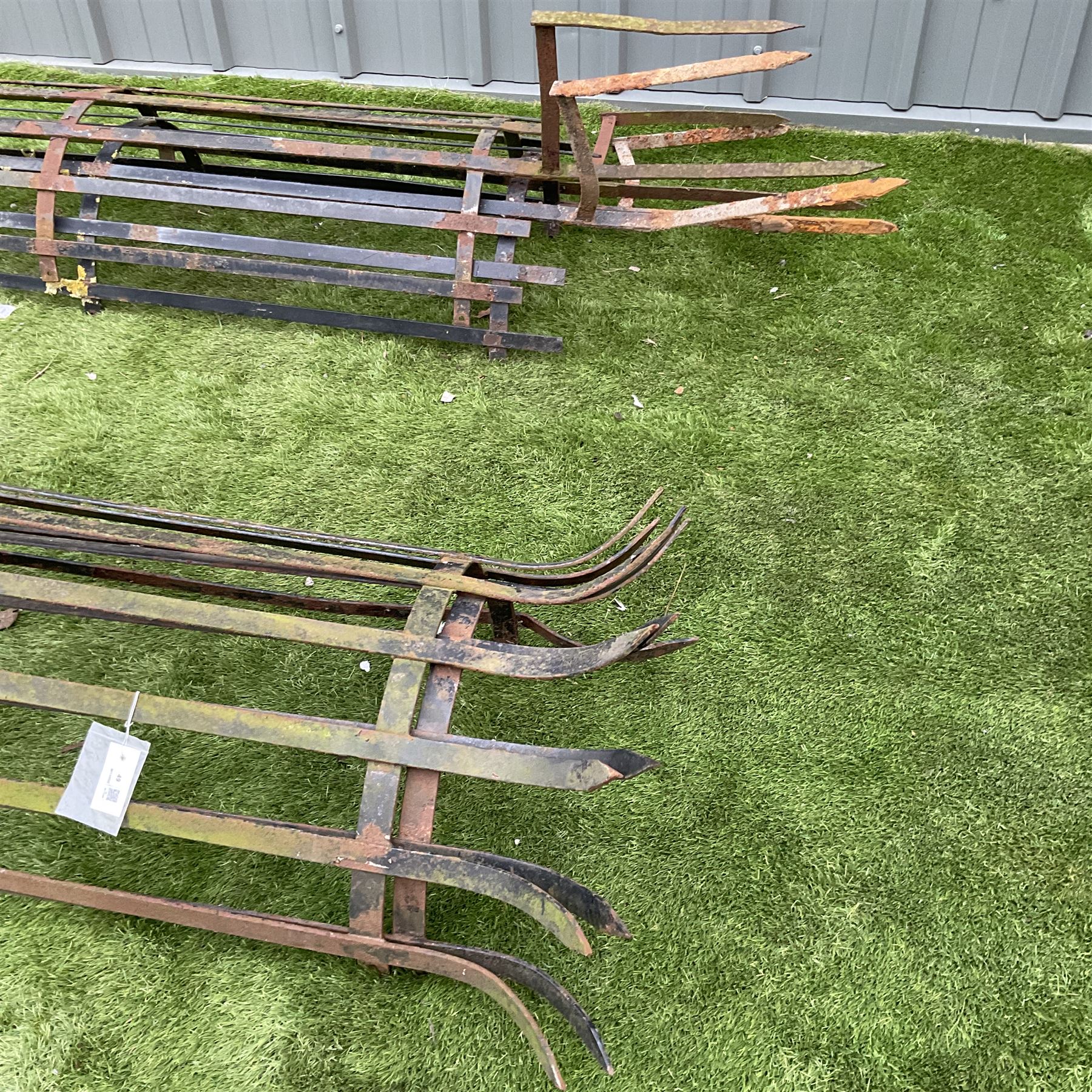 Pair of Wrought metal parkland tree guards - Image 3 of 3