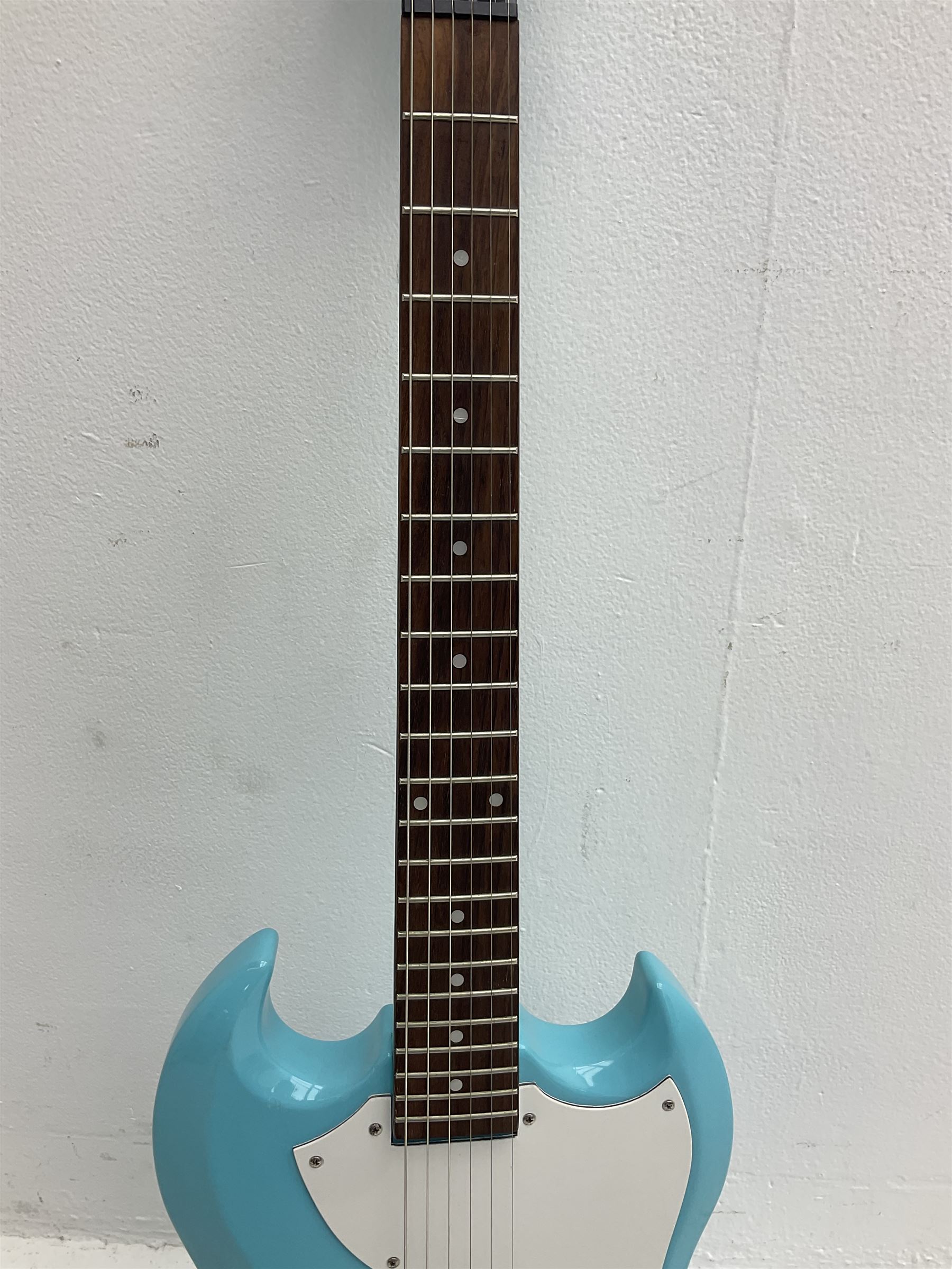 Epiphone Junior Model electric guitar in blue - Image 5 of 15