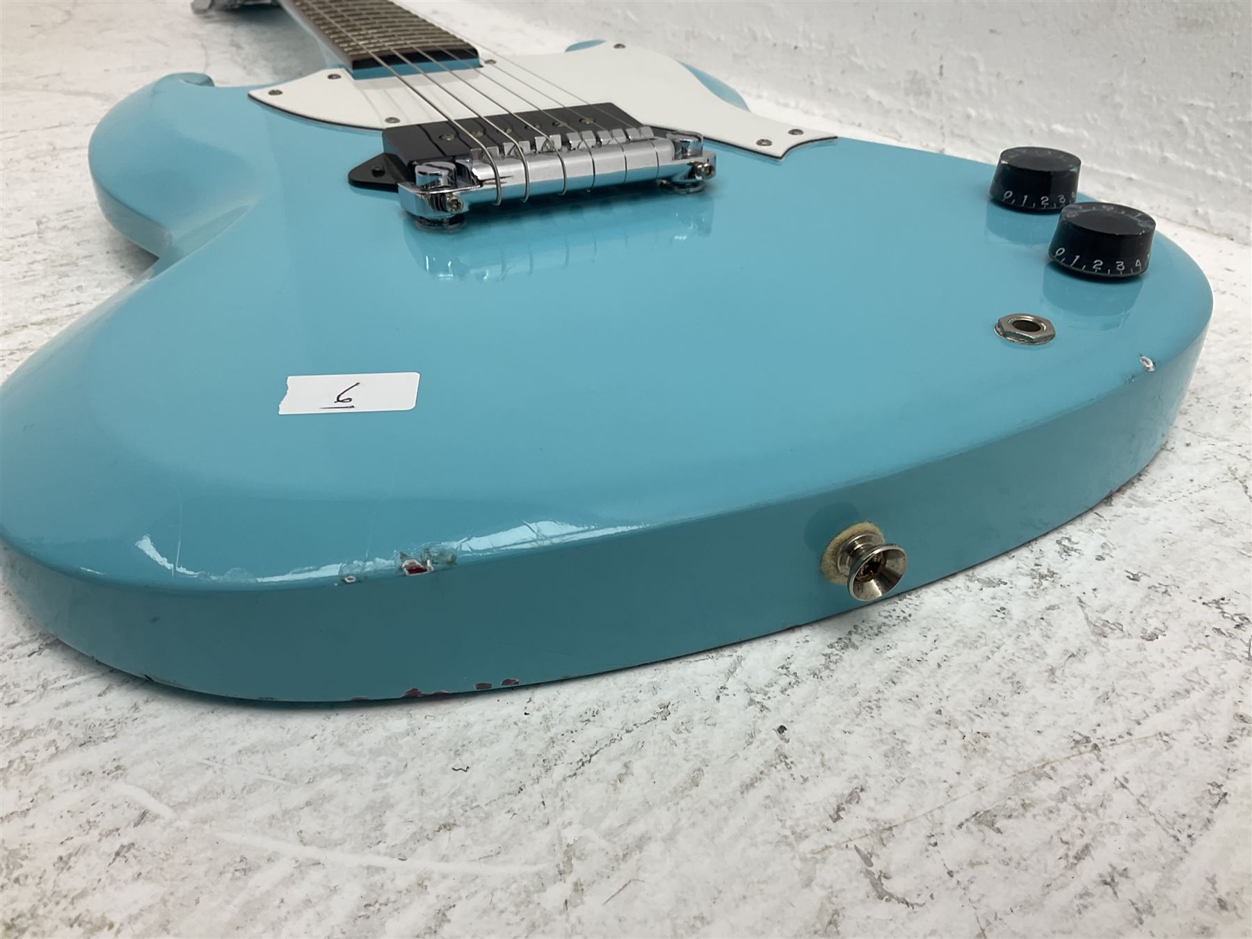 Epiphone Junior Model electric guitar in blue - Image 14 of 15
