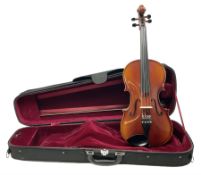 1970s Hungarian Poller viola with 40.5cm (16") two-piece maple back and ribs