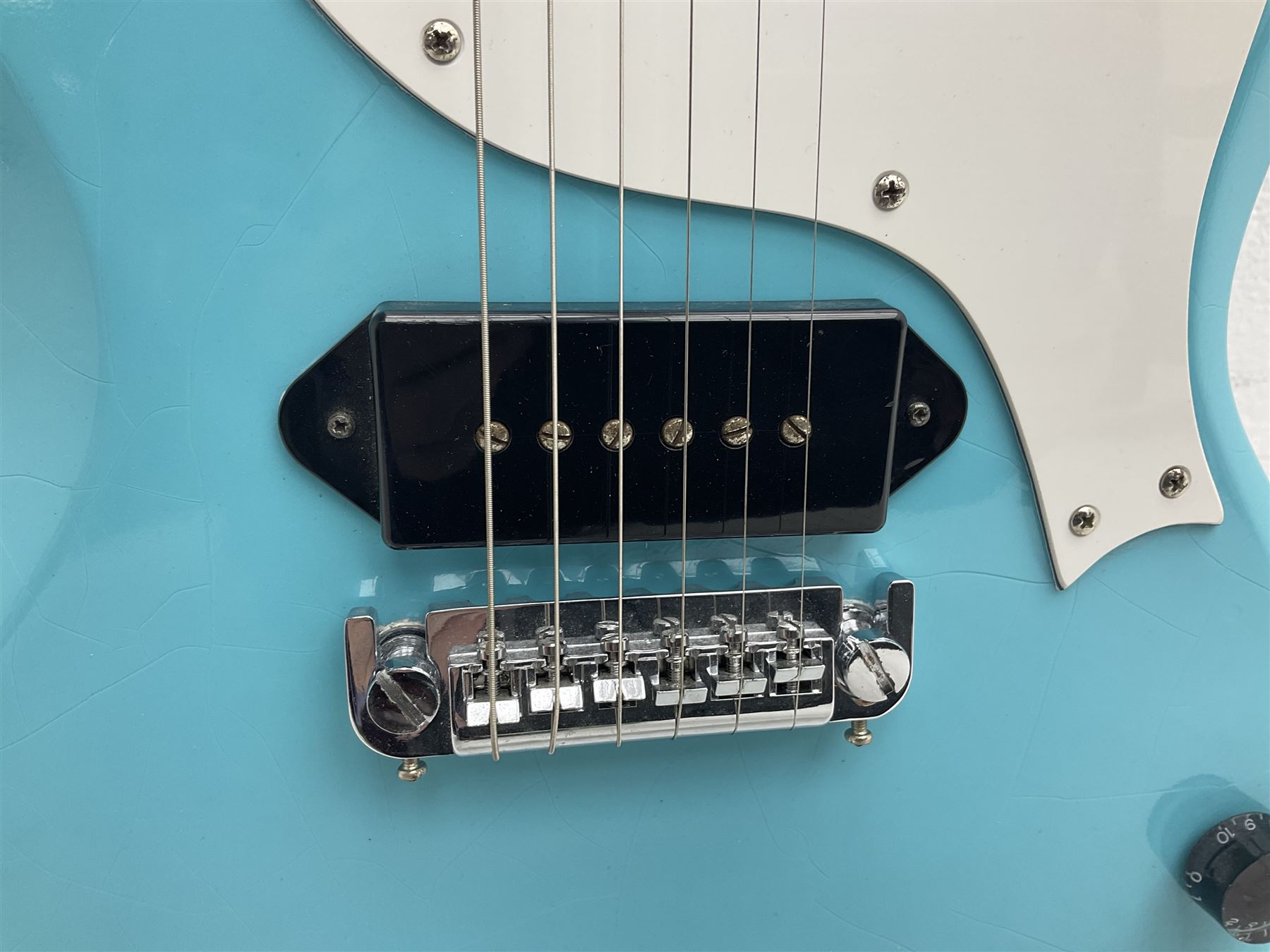 Epiphone Junior Model electric guitar in blue - Image 3 of 15