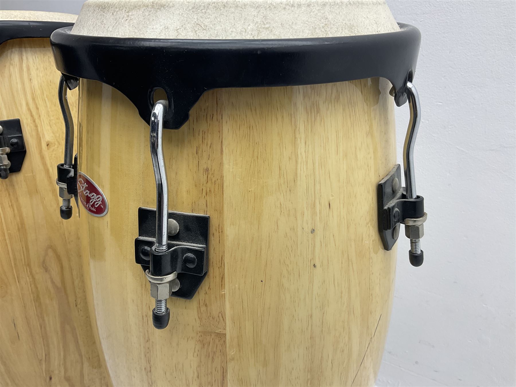 Pair of Stagg conga drums - Image 4 of 11