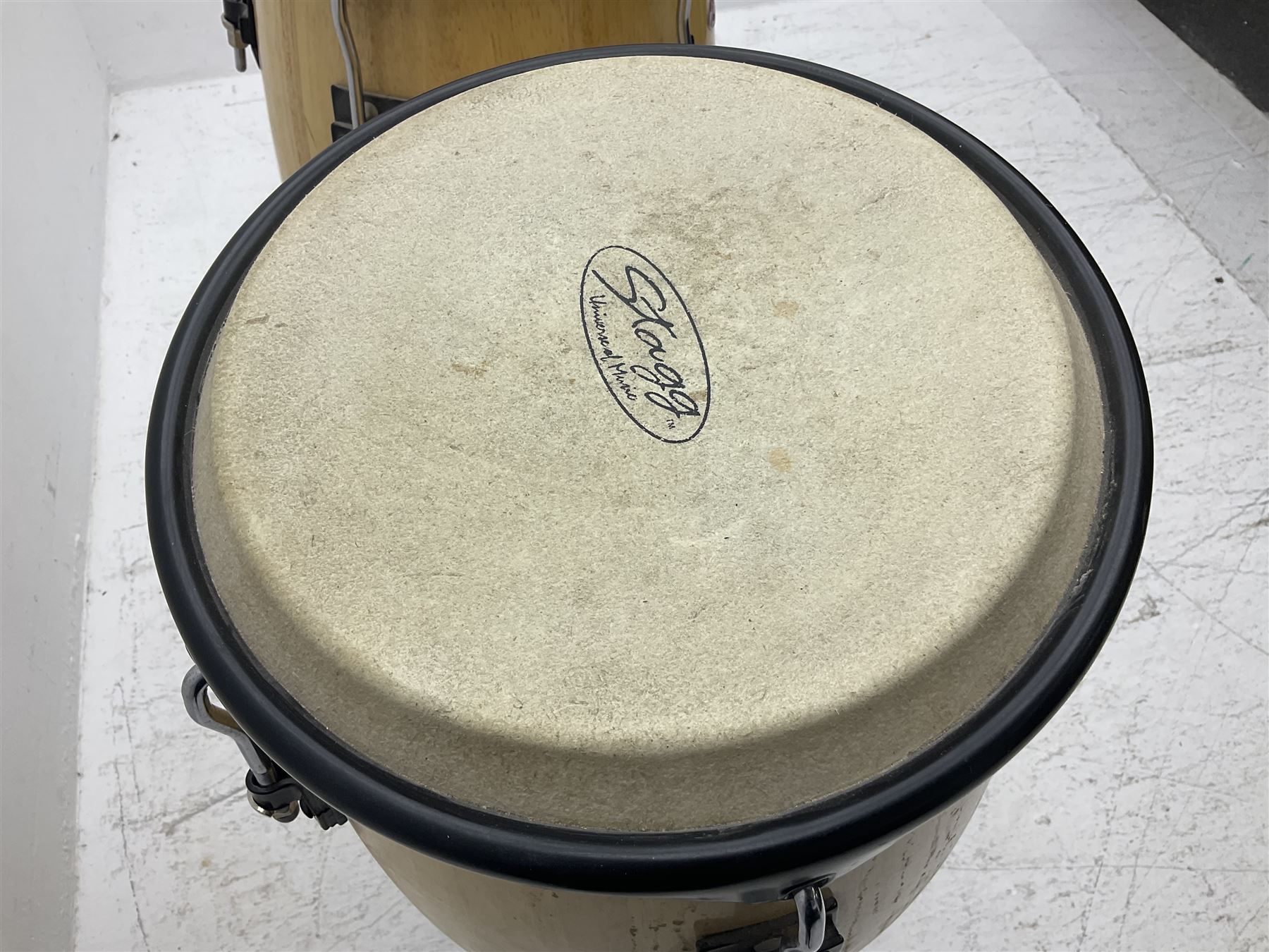 Pair of Stagg conga drums - Image 7 of 11