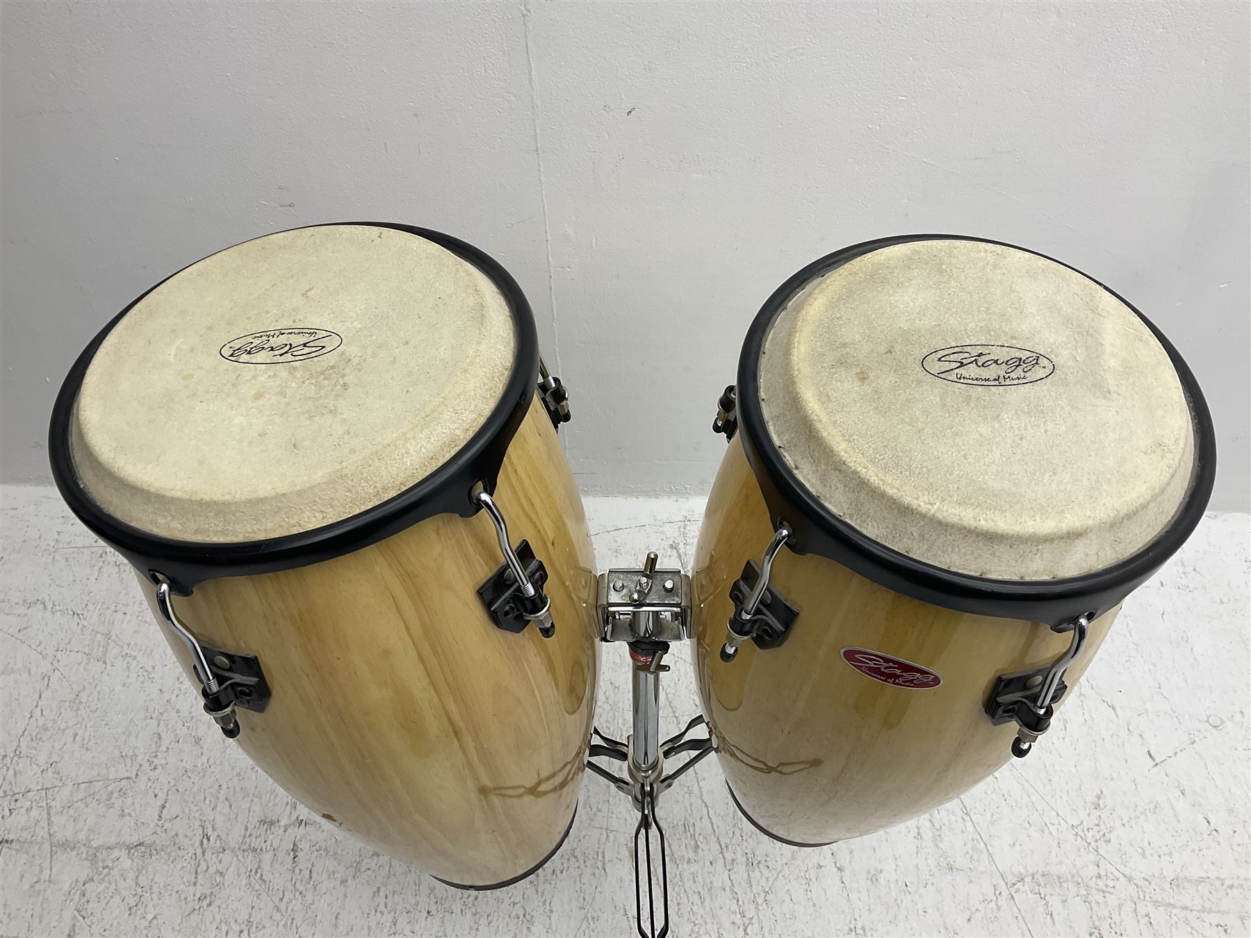 Pair of Stagg conga drums - Image 2 of 11