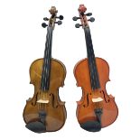 Stentor Student violin with 36cm two-piece back and spruce top