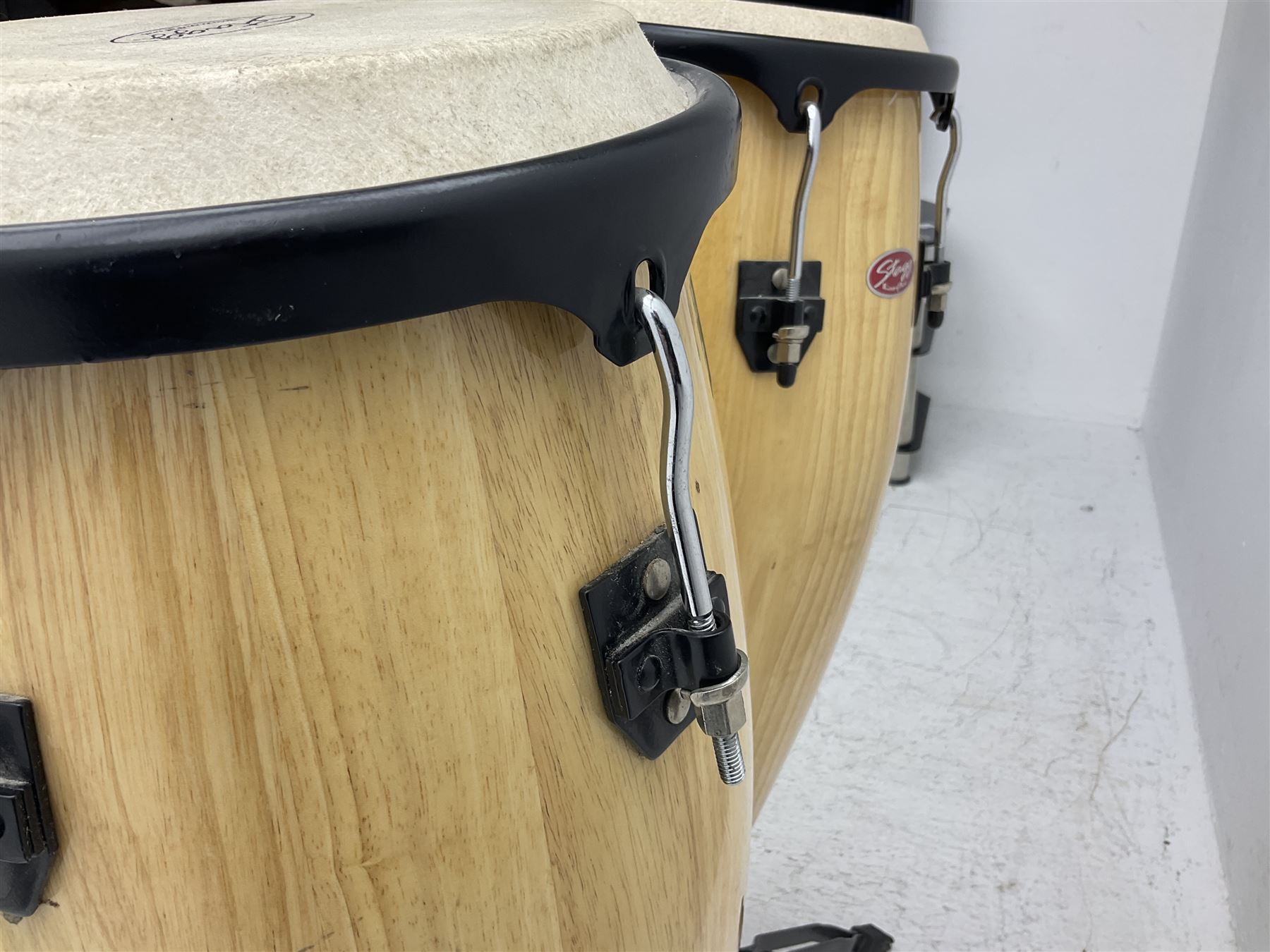 Pair of Stagg conga drums - Image 11 of 11