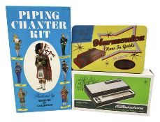 Bagpipes of Caledonia Piping Chanter Kit; Dubreq Stylophone - Pocket Electronic Organ; and Robert Fr