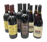 Mixed red wines comprising Tyrrell's Vintage 1992 Long Flat Red